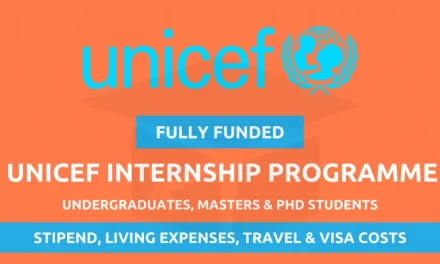 UNICEF Internship Programme 2024 – Fully Funded Internships