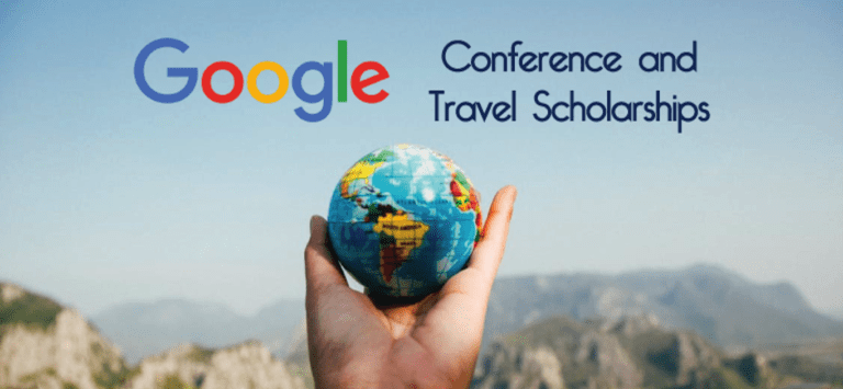 Google Travel and Conference Grant Application(Fully-funded)