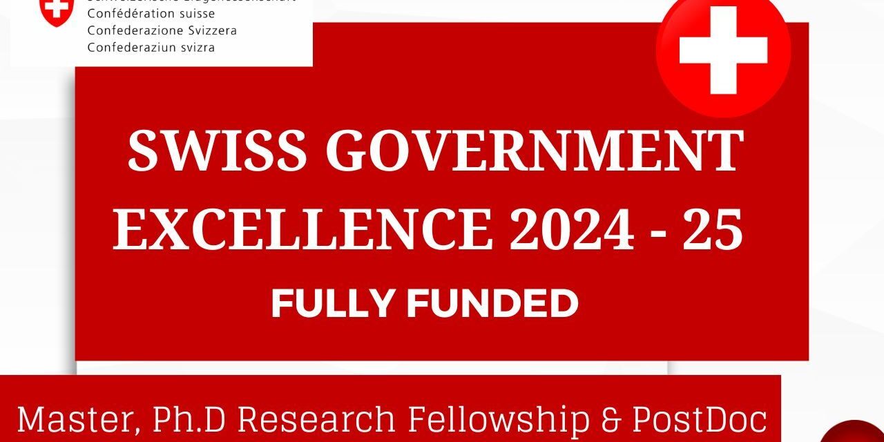 Swiss Government Excellence Scholarships for International Students (Fully-funded)