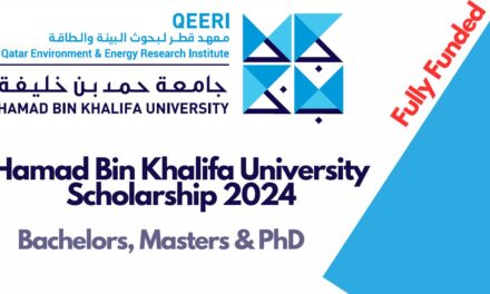 Hamad Bin Khalifa International Student Scholarship:Study in Qatar (Fully-Funded)