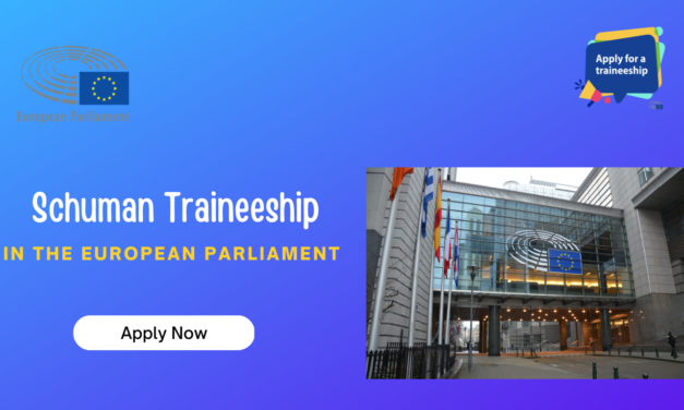 Apply Now for Robert Schuman Programme Traineeships at the European Parliament (Fully-funded)