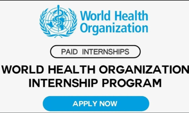 United Nations World Health Organization Paid Internship Program 2024