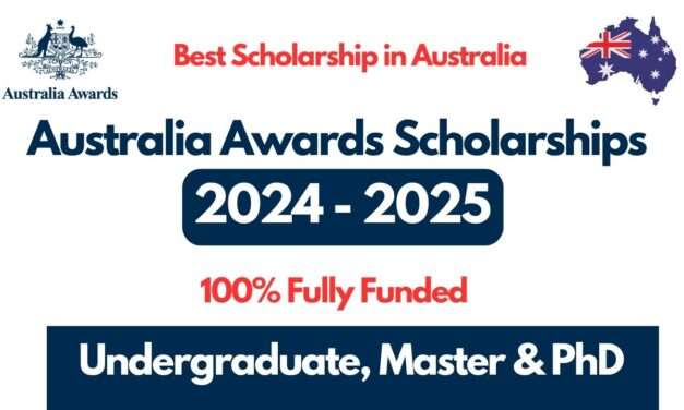 Fully Funded Australia Awards Scholarships 2024-25 | Study in Australia