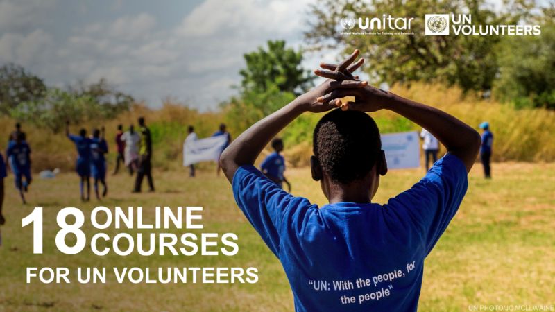Free UNITAR & UNV Online Courses in the Area of Peace and Security(Certificate awarded)