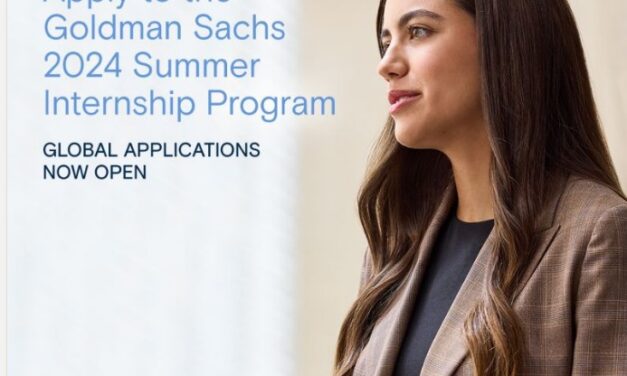 2024 Goldman Sachs Summer Analyst/Summer Associate Internship Program (Fully-funded)