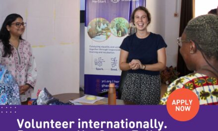 Join YCI’s #HerStart Fully-funded Fellowship for a 3 or 6-month placement in Ghana, Tanzania or Uganda!