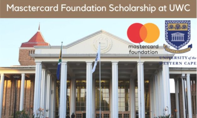 Mastercard Foundation Scholars Program at the University of the Western Cape: Applications Now Open for 2025 for Fully-funded Undergraduate and Masters