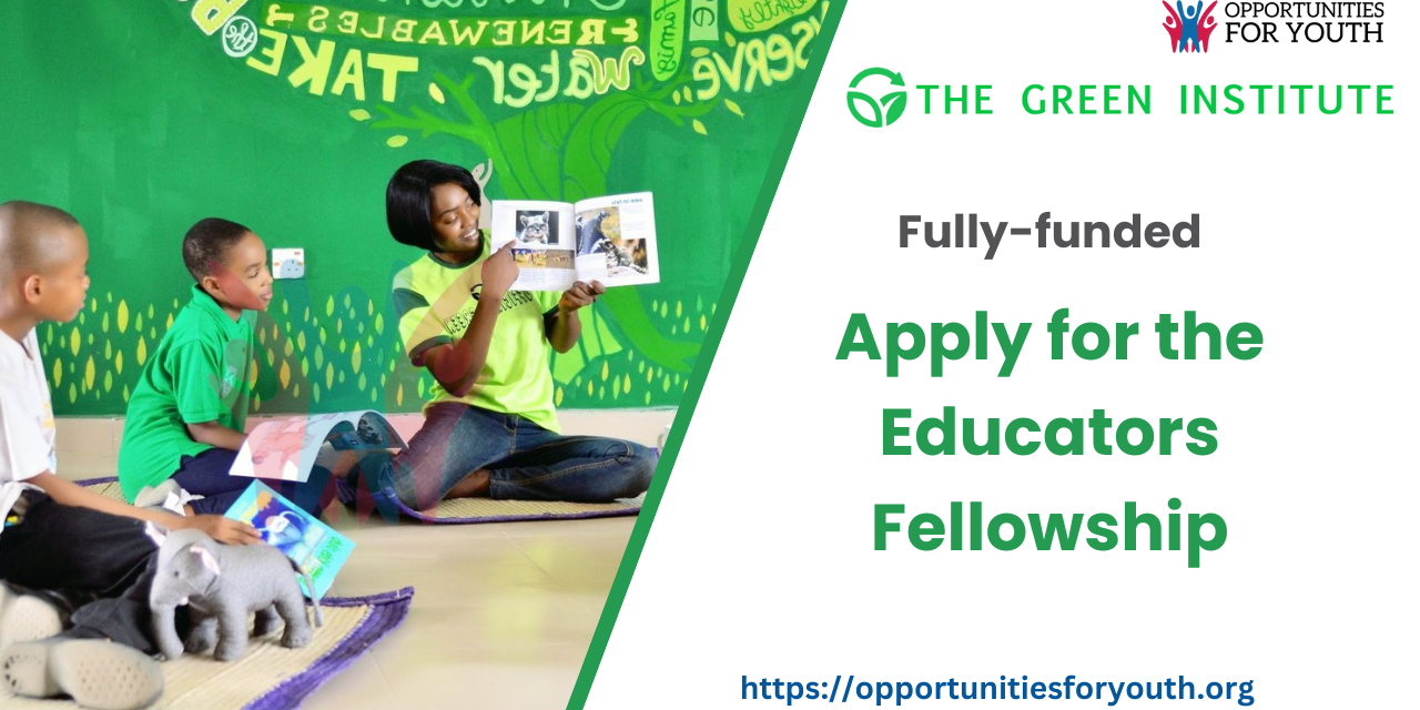 Apply for the Educators Fellowship (Fully-funded)