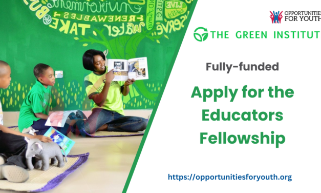 Apply for the Educators Fellowship (Fully-funded)