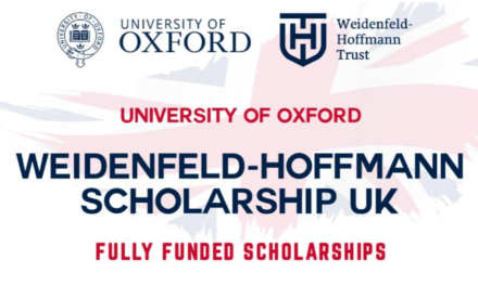 Oxford University Weidenfeld-Hoffmann Full Scholarship and Leadership Programme(Fully-funded)