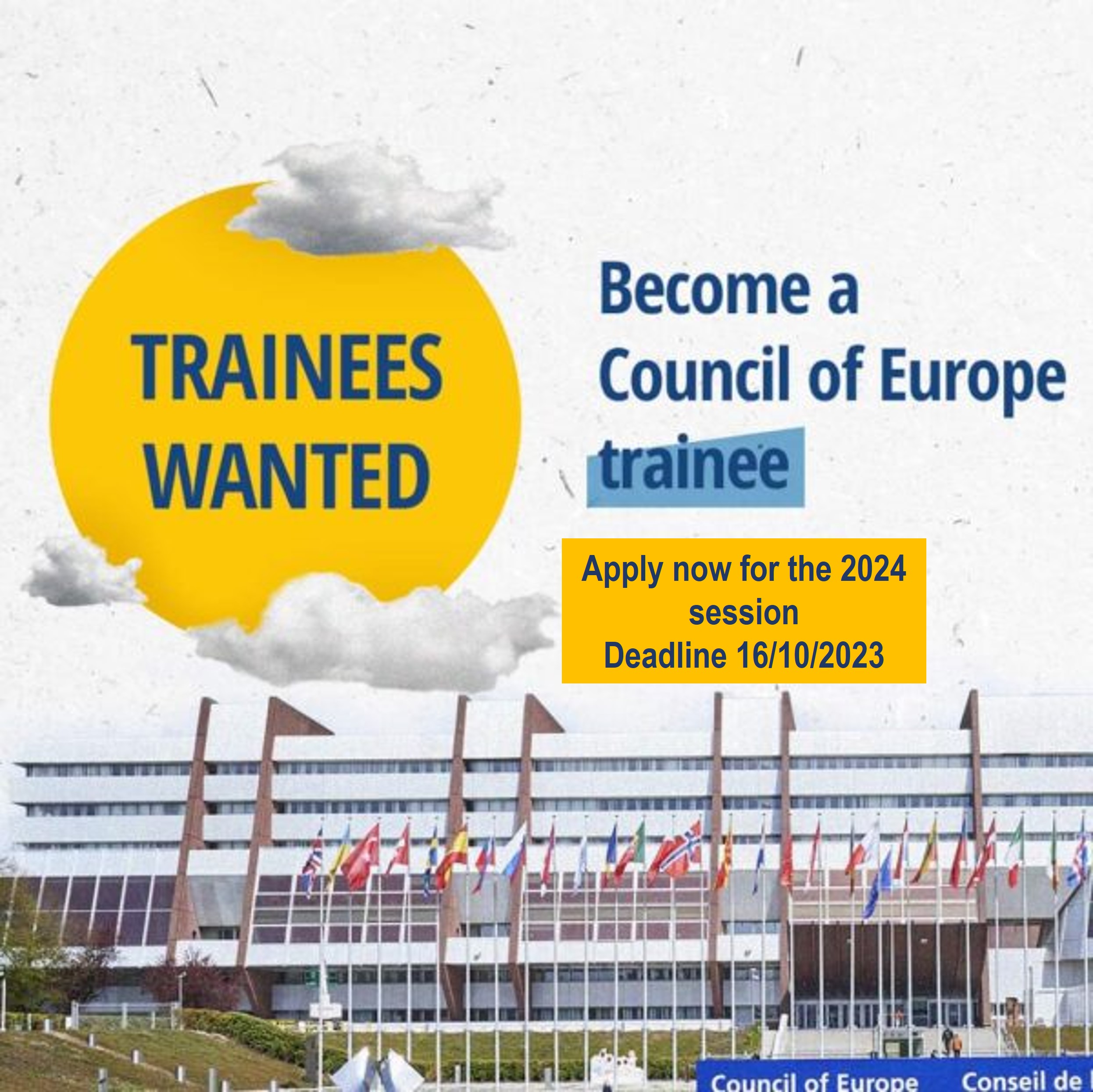 Traineeships: Become a Council of Europe Trainee and Help Defend Human Rights(Fully-funded with monthly allowance)