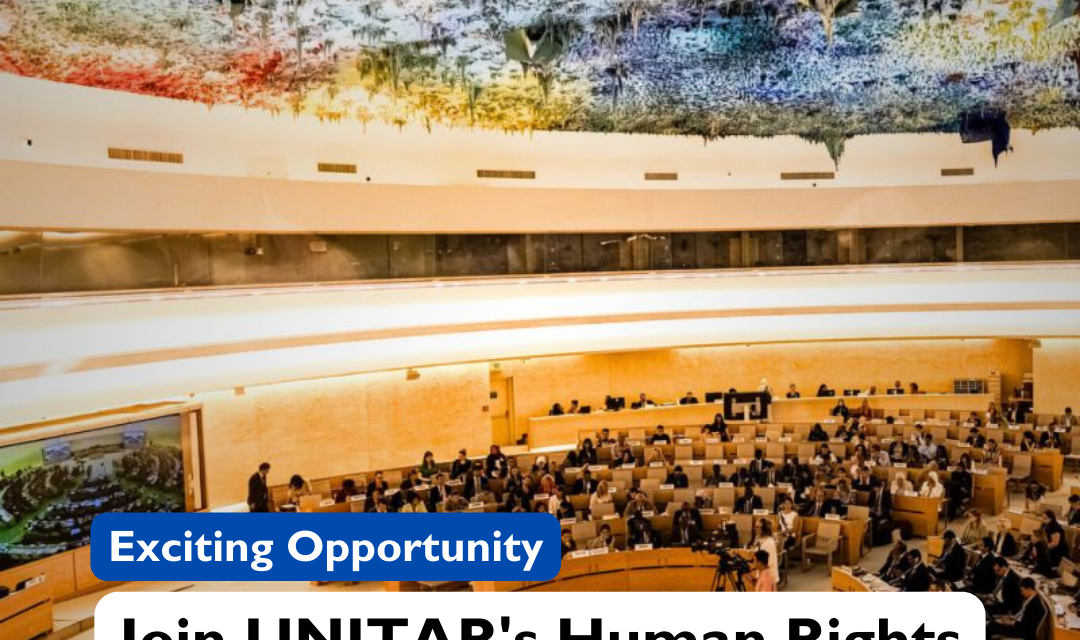 Join UNITAR’s Human Rights Council Training Programme