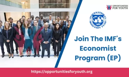 Join The IMF’s Economist Program (EP)