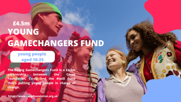 £4.5m Young Gamechangers Fund: Empowering Youth for Change!