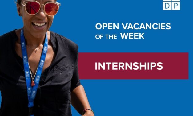 17 UNDP Paid Internship Opportunities: Apply Now(Open to several nationalities)