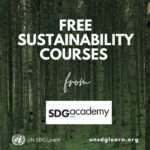 20 FREE Sustainability courses from SDG Academy