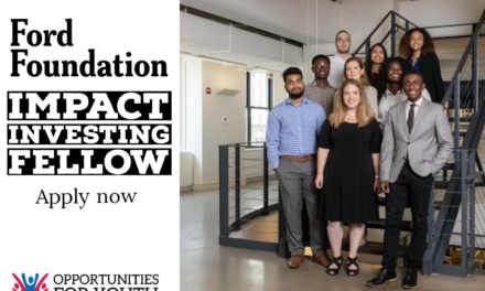 The Ford Foundation Fellowship in Impact Investing