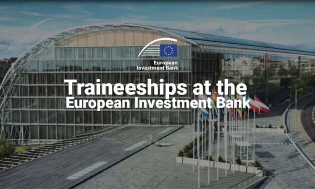 European Investment Bank Trainee Position in Luxembourg(Paid Traineeship)