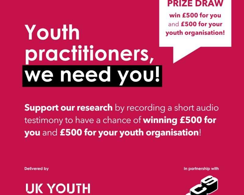 Calling All Youth Practitioners in England: Shape the Future of Youth Provision