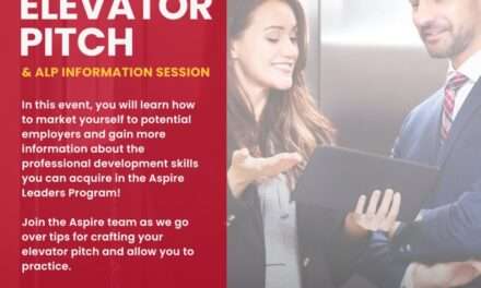 Crafting Your Elevator Pitch and Aspire Leaders Program Information Session