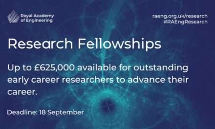 Royal Academy of Engineering Research Fellowships: Shaping the Future of Engineering