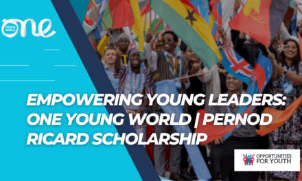 Empowering Young Leaders: One Young World | Pernod Ricard Scholarship (Fully Funded)
