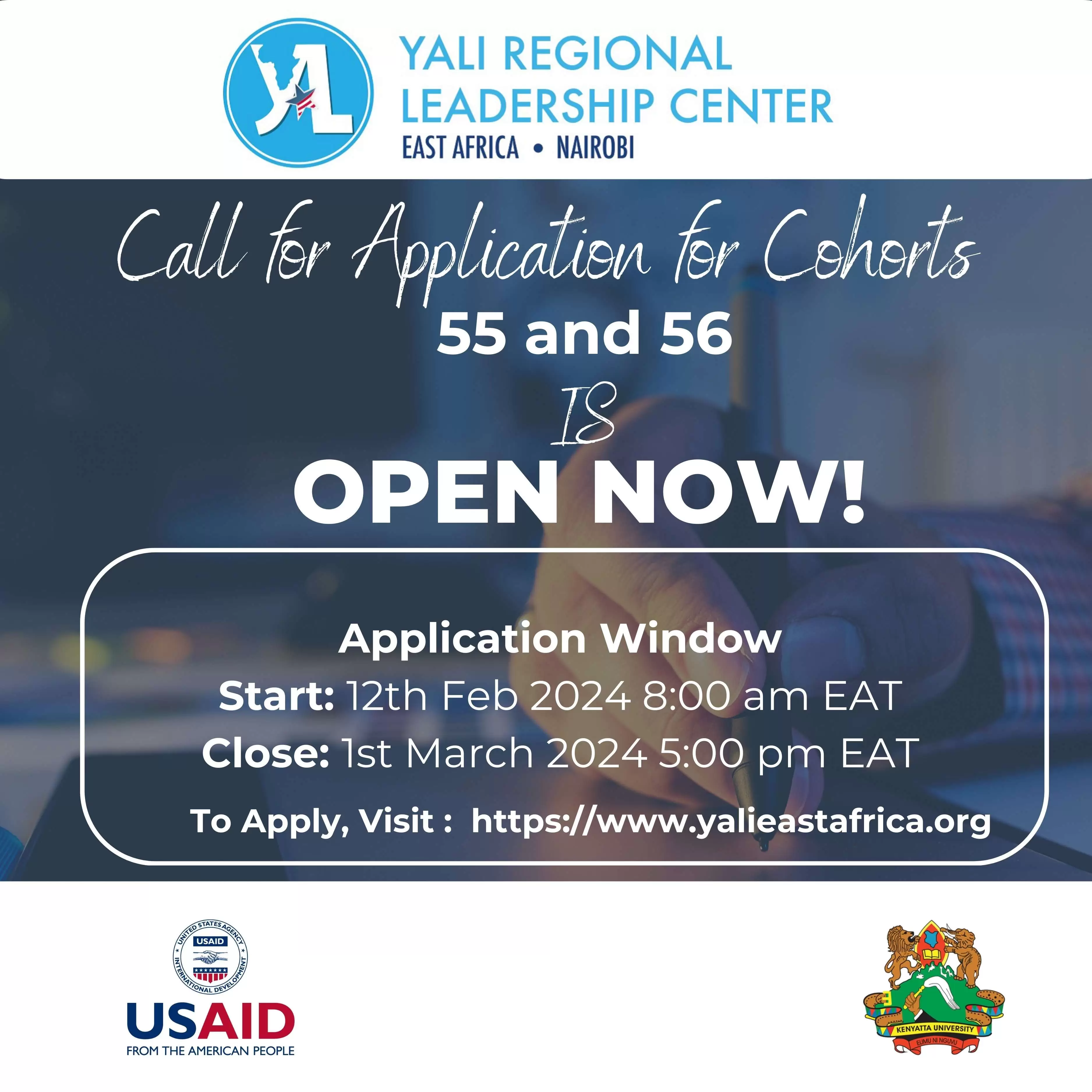 Join the YALI Regional Leadership Program: Application Now Open!