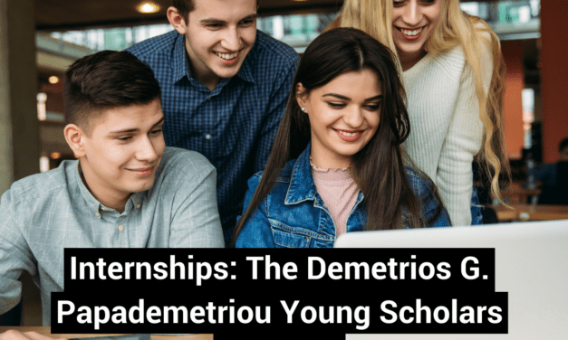 Internships: The Demetrios G. Papademetriou Young Scholars Program