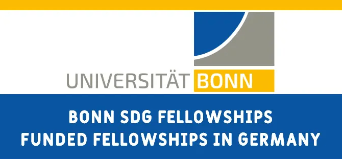 Bonn SDG Fellowships 2025 in Germany | Fully Funded Research Opportunities