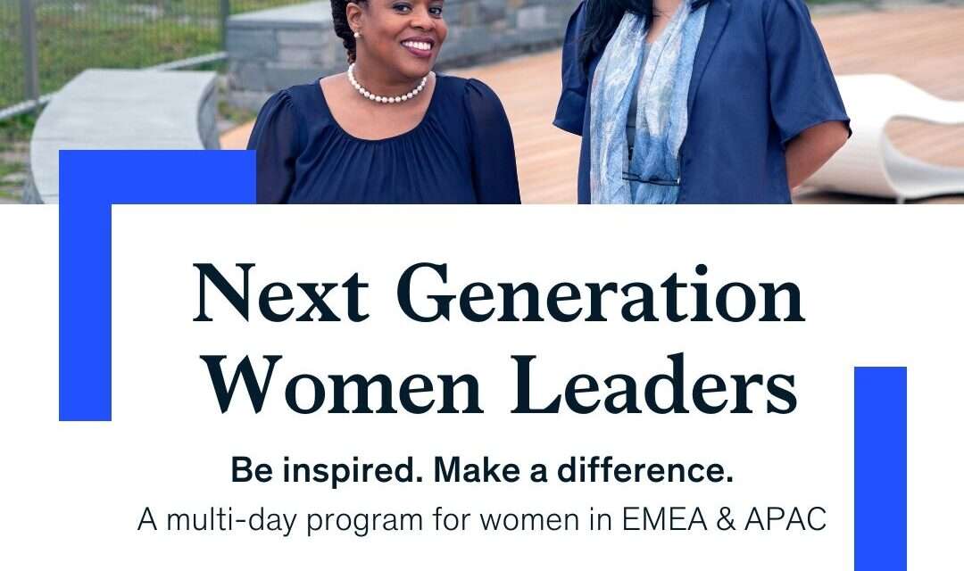McKinsey Next Generation Women Leaders: Empowering Women in Leadership(Fully-funded)