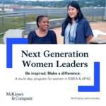 McKinsey Next Generation Women Leaders: Empowering Women in Leadership(Fully-funded)