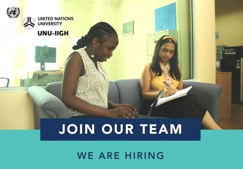 Paid Internship at United Nations University UNU-IIGH!