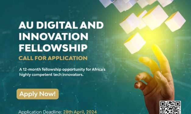 African Union Digital and Innovation Fellowship: Empowering Tech Innovators in Africa(Fully-funded)