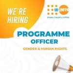 Become a Programme Officer, Human Rights at UNFPA, Ghana(Paid Job)