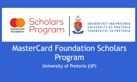 Mastercard Foundation Scholarship at University of Pretoria(Fully-funded Undergraduate and Postgraduate Scholarships)