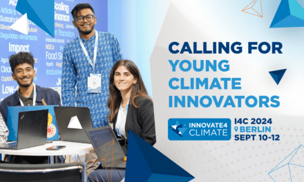 Apply to the Young Climate Innovators program at Innovate4Climate(Fully-funded and open to all nationalities)