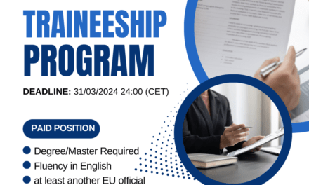 Exciting Career Opportunity: PAID 2024-2025 EUIPO Traineeship Programme
