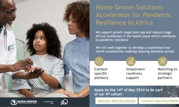 Introducing the Home Grown Solutions Accelerator for Pandemic Resilience in Africa
