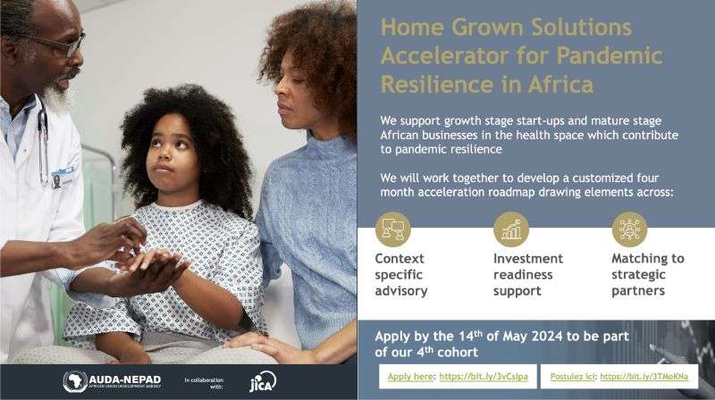 Introducing the Home Grown Solutions Accelerator for Pandemic Resilience in Africa
