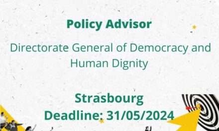 Exciting Opportunity: Join the Council of Europe as a Policy Advisor!