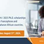 AERC 2024/2025 Ph.D. Scholarships for Francophone and Anglophone African Nations