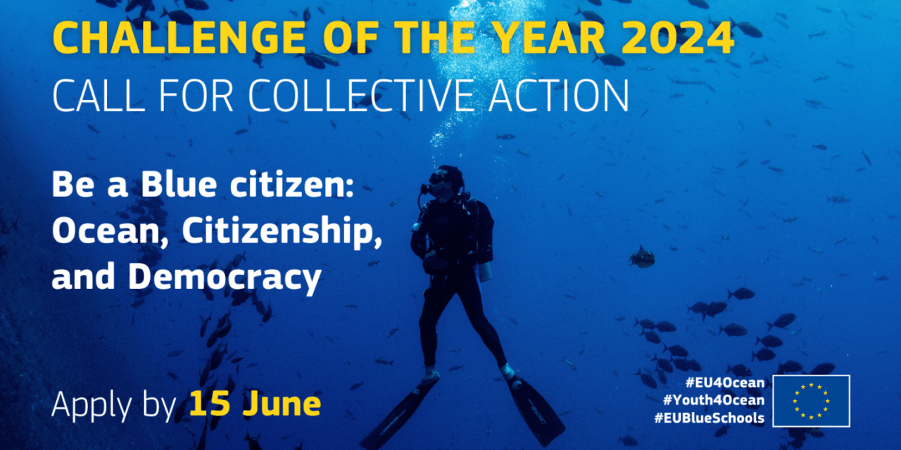 EU4Ocean 2024 Challenge: Be a Blue Citizen for Ocean, Citizenship, and Democracy