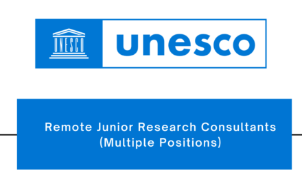 Job Opportunity! UNESCO Junior Research Consultant for the Global Education Monitoring Report (Multiple Positions Open To All Nationalities)
