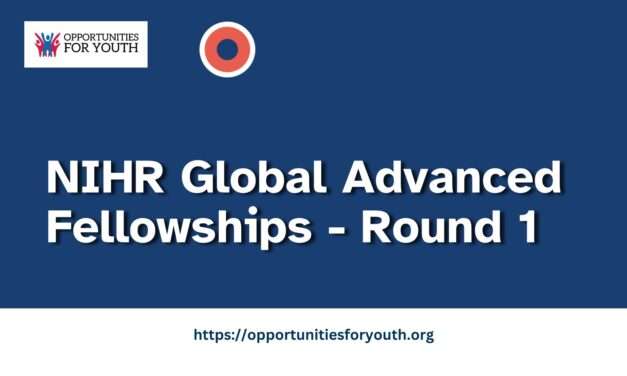 NIHR Global Advanced Fellowships – Round 1