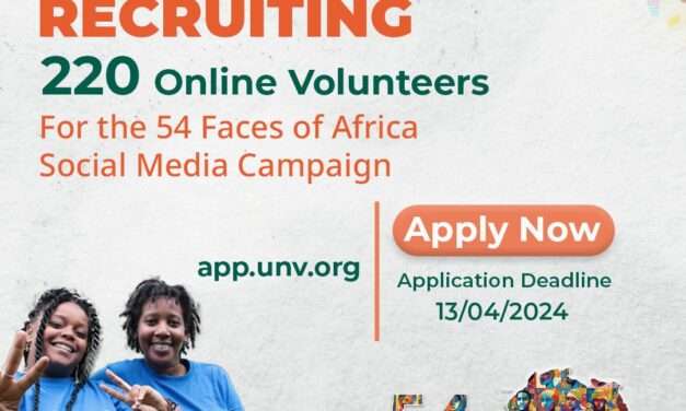 Become a UNDP Volunteer for the 54 Faces of Africa Social Media Campaign: Amplifying African Voices for Development