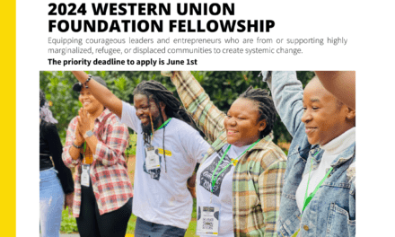 Apply Now for the Western Union Foundation Fellowship 2024(Fully-funded)