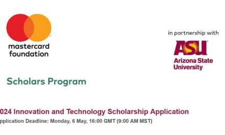 2024 Innovation and Technology Scholarship Application (Fully Funded)