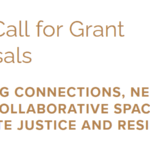 CJRF Call for Grant Proposals: Building Connections for Climate Justice and Resilience
