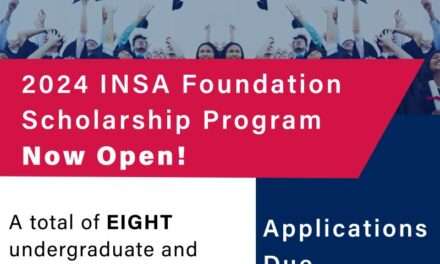INSF Scholarship Program 2024 – Applications Now Open! (8 scholarships collectively valued at $60,000)