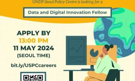 Join UNDP Seoul Policy Centre as a Data and Digital Innovation Fellow